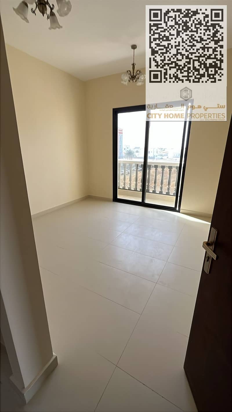 Brand New 1 Bedroom Apartment for Rent in Al Alia with Balcony and Central AC