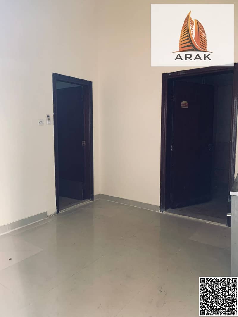 For annual rent a ground floor studio apartment in Al Nuaimiya 2 Ajman, offering a great opportunity for affordable living in a lively area close to a