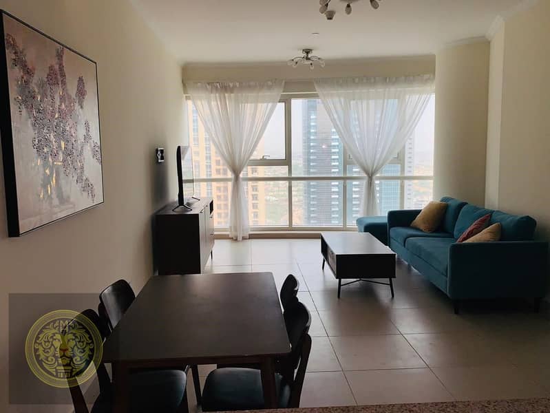 Furnished | High Floor | Lake and Marina View | Near Metro | Goldcrest Executive, JLT
