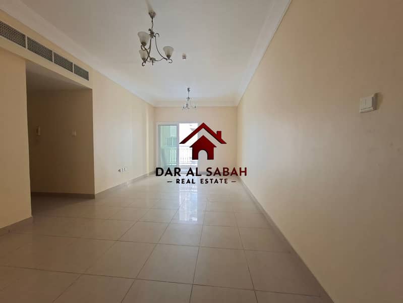 FOR FAMILY 1BHK 1MONTH FREE DUBAI SHARJAH BORDER WALKING DISTANCE DUBAI RTA BUS STOP F22 F24 AND WALKING DISTANCE SAHARA CENTR MALL