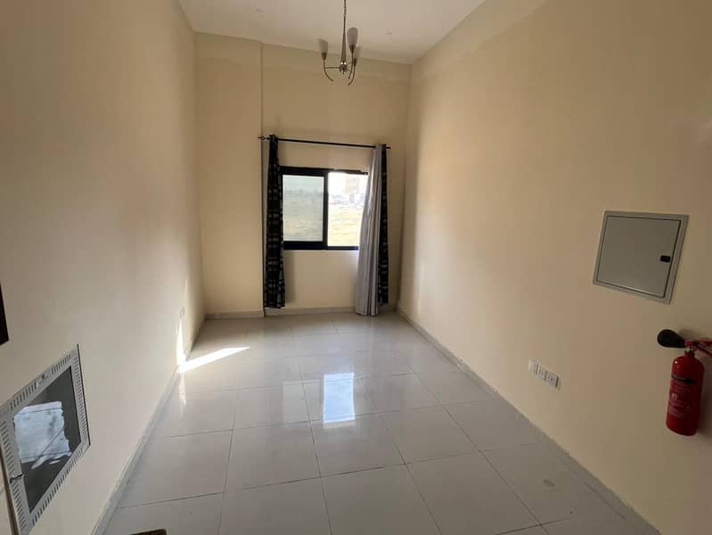 For annual rent: A brand new, never-before-occupied studio apartment in Al Jurf 3, Ajman. Located in a prime location near the Tribal Area