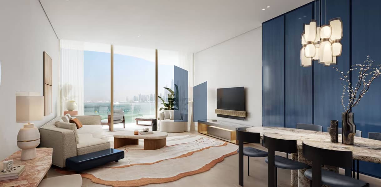 Prime Waterfront Living | 1 Bedroom | Sea View