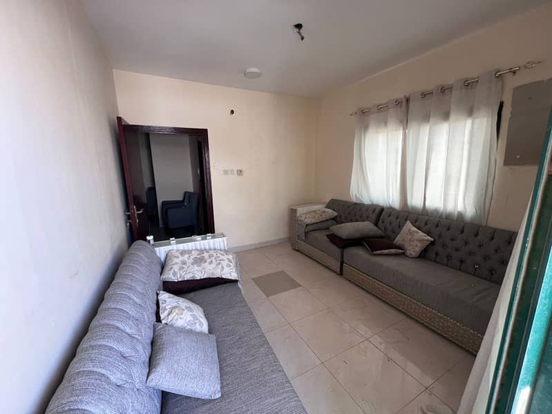 One of the most beautiful apartments at the best prices for annual rent on Ajman Corniche, this two-bedroom apartment boasts a strategic location