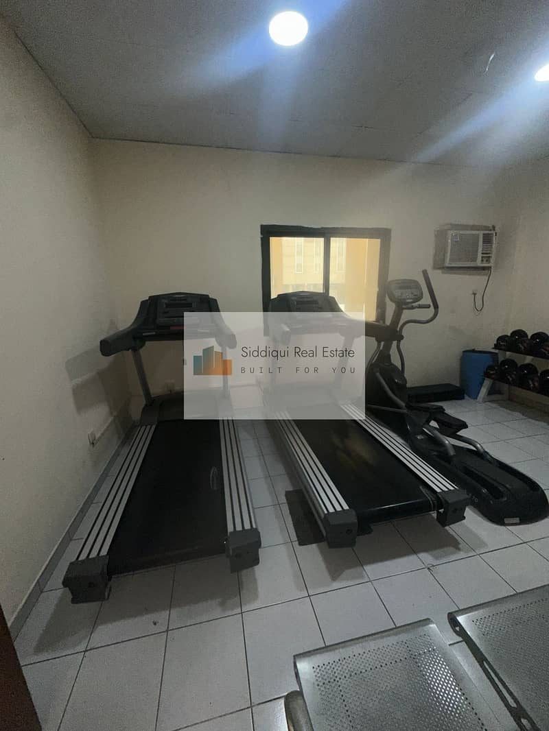 maintenance free spacious 2bhk with 2 washroom with kids play area mini gym just in 43k close to Dubai border al Nahda Sharjah