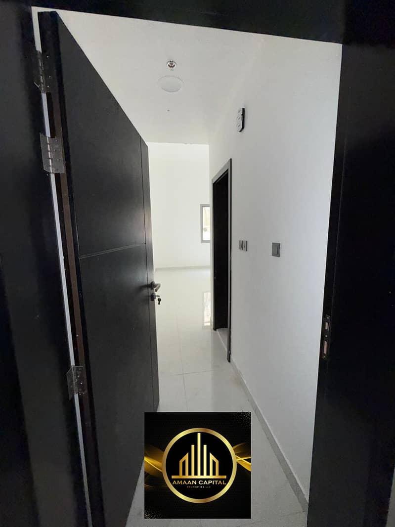 Studio apartment for annual rent – First occupancy Location: Al Karama – Near Ajman Corniche