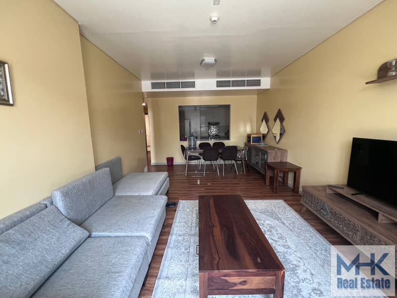 Large Furnished 2 bed in al multaqa avenue mirdif hills