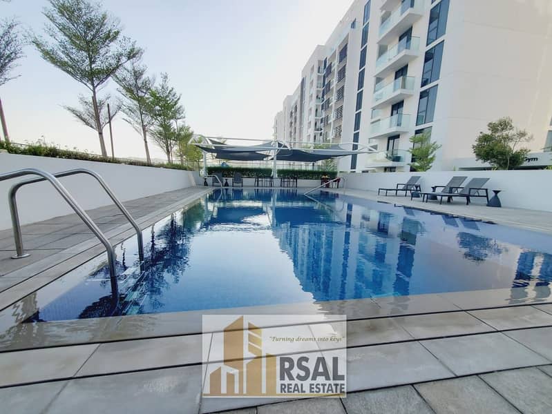 Special offer 1bedroom with balcony available for yearly rent in Al Jada boulevard- building