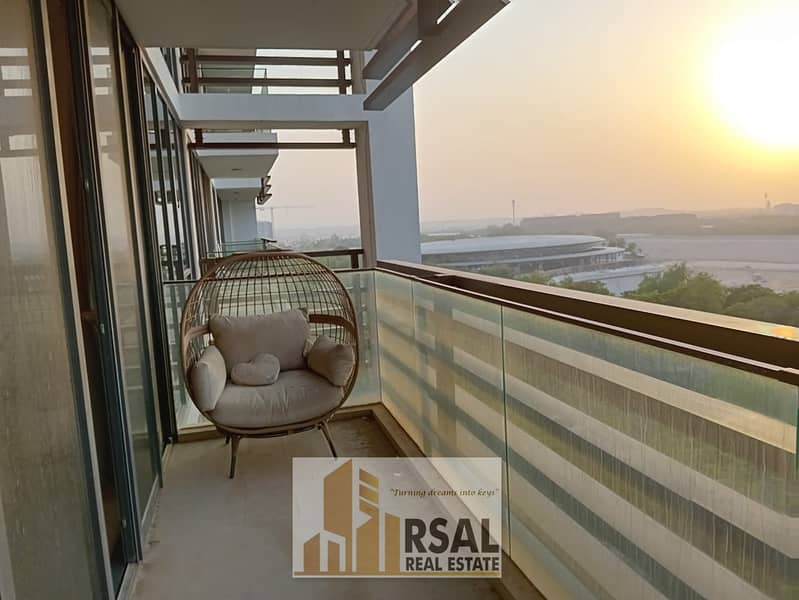 2bhk full furshied available for yearly rent in Misk building Al Jada Sharjah