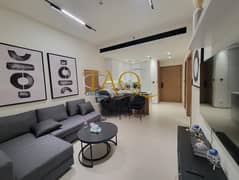 شقة مفروشة بغرفة نوم واحدة | بن غاطي أزور | إطلالة على الشرفة والمسبح