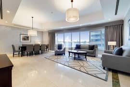 High Floor | Furnished Duplex | Marina View