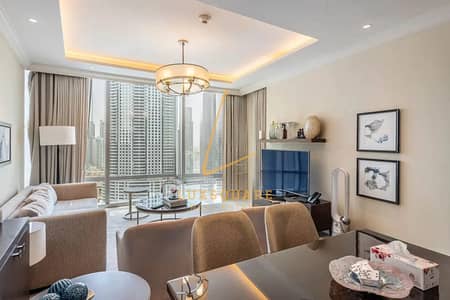 1 Bedroom Apartment for Rent in Downtown Dubai, Dubai - Burj View | Fully Furnished | High Floor 1 Bedroom Apartment for Rent in Downtown Dubai, Dubai - Burj View | Fully Furnished | High Floor