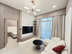 غرفة نوم واحدة + مكتب | مفروش بالكامل | عرض رائع