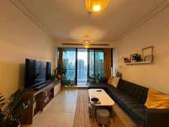 SEMI FURNISHED 1BED + STORE JUST 80K FULL LAKE VIEW