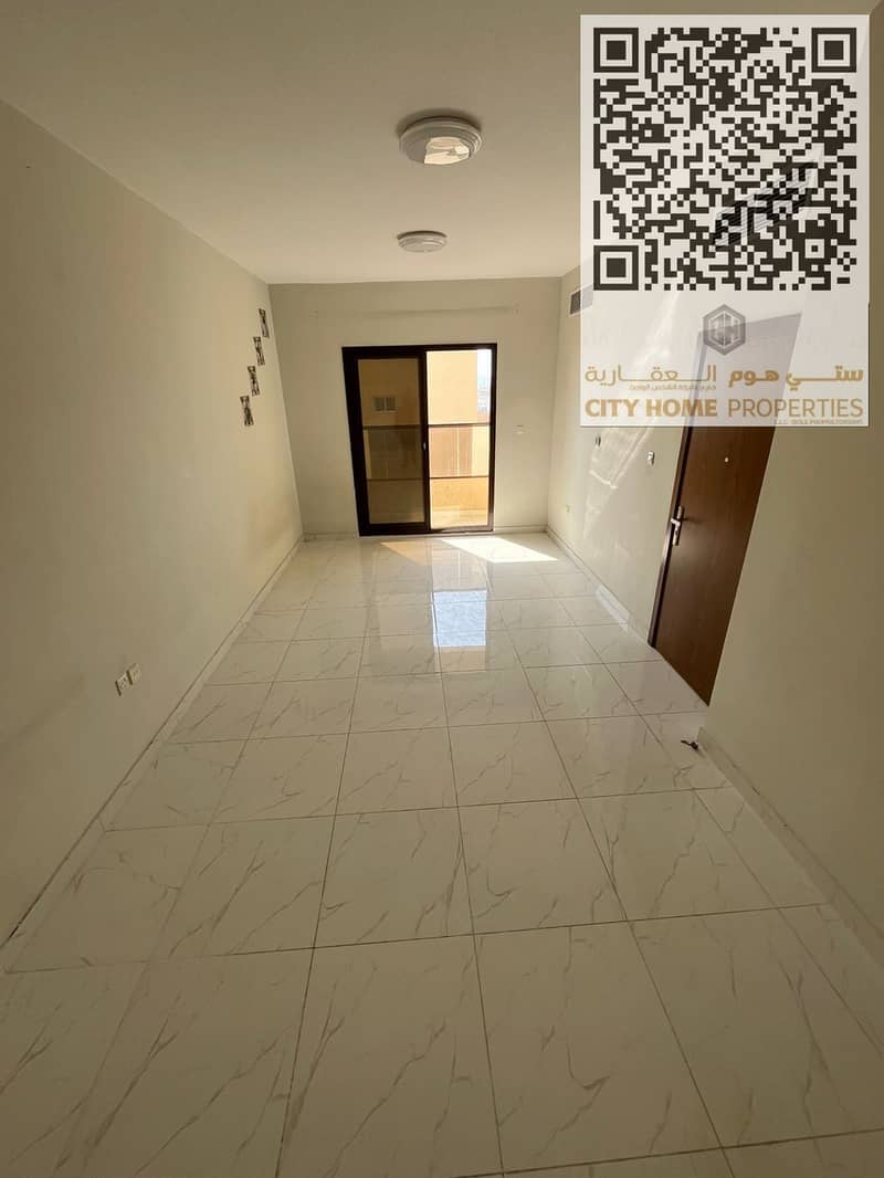 AED 34,000 Yearly – 1 Bedroom Apartment for Rent in Al Rawda 1 – Prime Location – Near Al Hamidiya Police Station – Balcony & Central AC