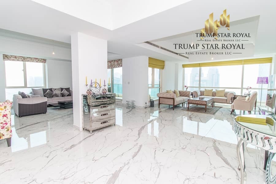 5Br+M Full Marina Penthouse in Al Mesk Tower