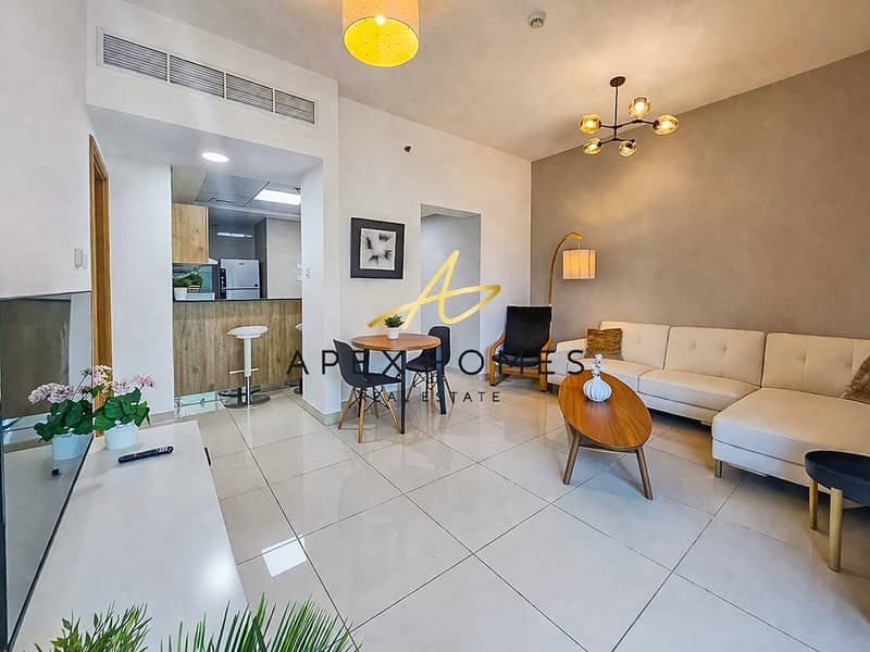 Lavish 1 BR | Fully Furnished | Marina View