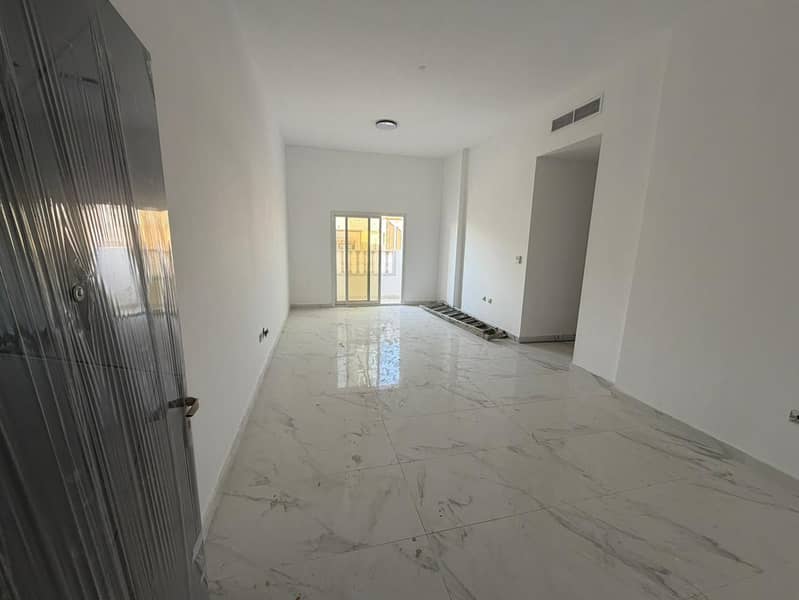 This brand-new apartment boasts a spacious layout and high-quality finishes, located in the heart of Al Muwaihat 3, close to all essential services an