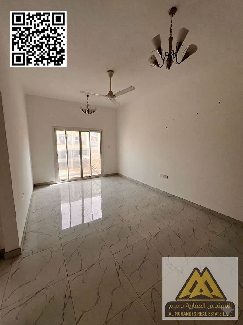 Annual rent – 2-bedroom apartment with living room in Al Mowaihat 3 – Ajman Location: Al Mowaihat 3 – prime location close to all services