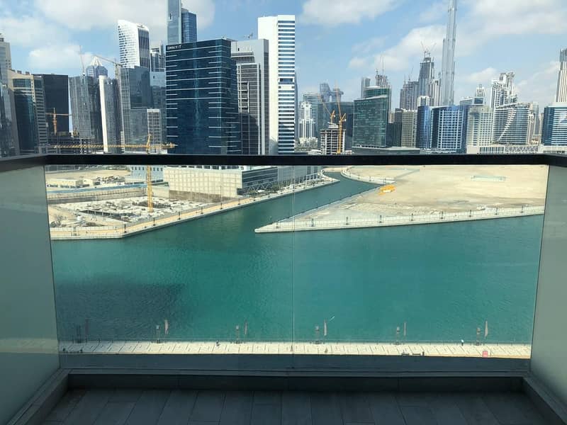 LOWEST PRICE| LUXURIOUS 1 BR WITH BURJ &CANAL VIEW