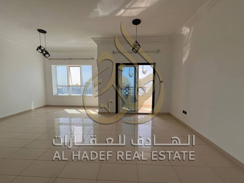Direct Sea View in Al Majaz 3 — 2 Master Bedrooms with Luxury Facilities, A Rare Opportunity