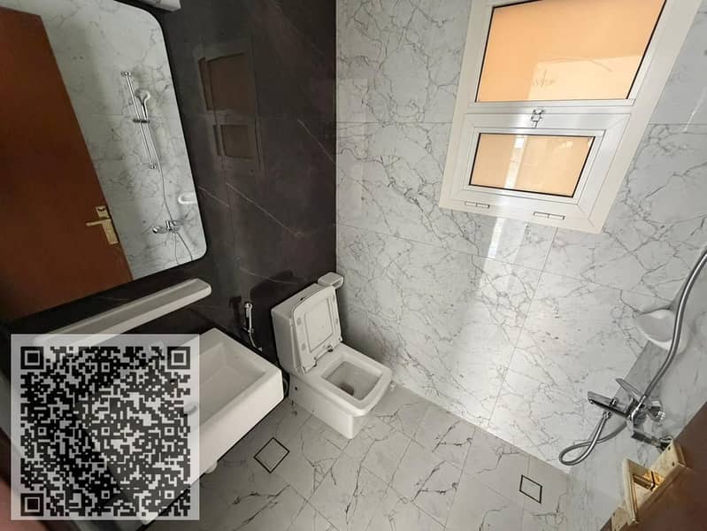 Two bedrooms, a living room, two bathrooms, and a balcony for rent. Central air conditioning. New, second occupant. Spacious and in a prime location n