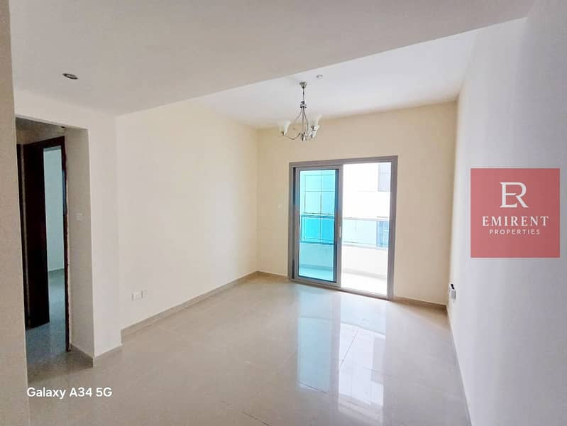 Bright 1BHK with Balcony | Exactly Sharjah Dubai Border | 3 Years Fixed Rent | Alnahda Sharjah