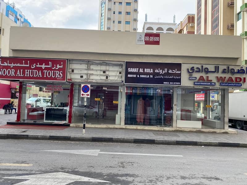 BIG OFFER LIMITED PERIOD  in commercial G in SHWAIHEAN – Near Rolla – Sharjah  Shwaiheen Shops  No Commission 3 MOUNTH FREE