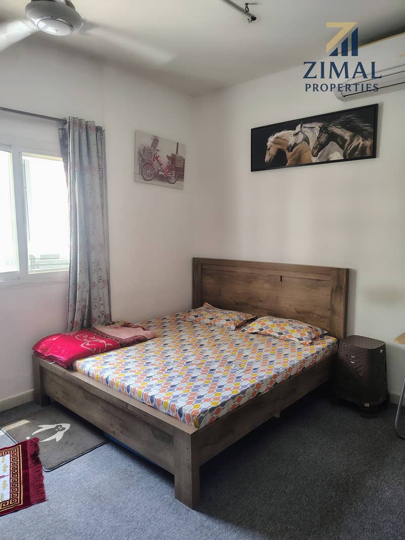 Fully Furnished Studio for Monthly Rent in Butina Sharjah