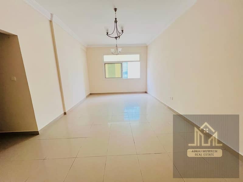 Luxury 1 bhk just 36k with coverd parking in commercial muwaileh