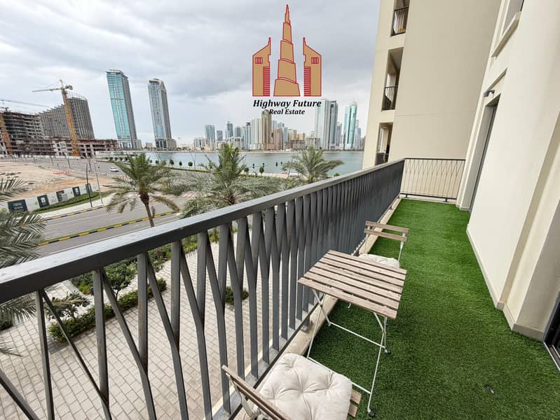 Sea view | specious fully furnished 1-BR Apartment | All Amenities