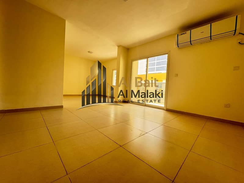 Three bedrooms and a living room in Al Al Majaz 2with open view