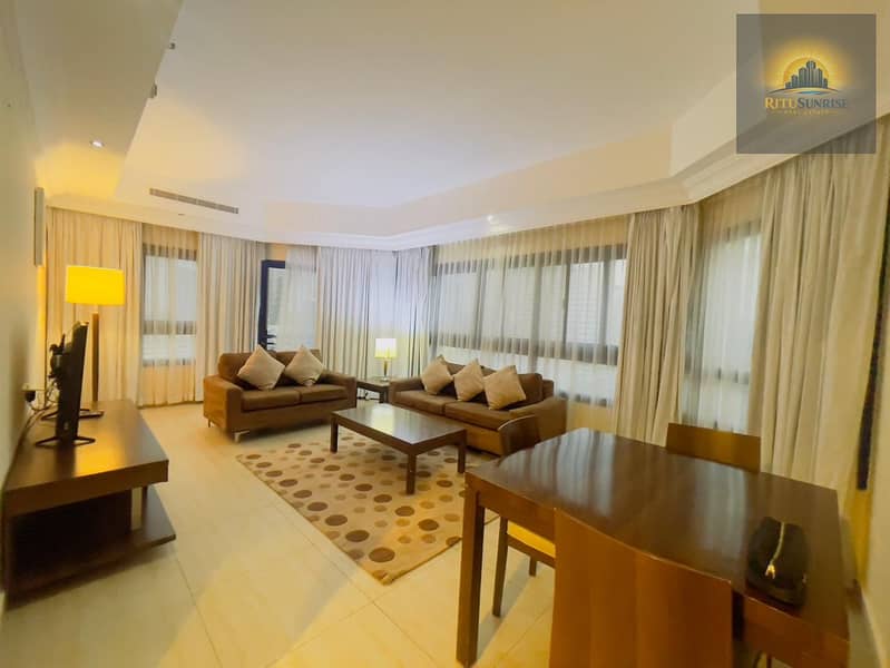 MONTHLY RENT: FULLY FURNISHED 1 BEDROOM FLAT WITH 2 WASHROOMS | Water Electricity Wifi and cleaning Included