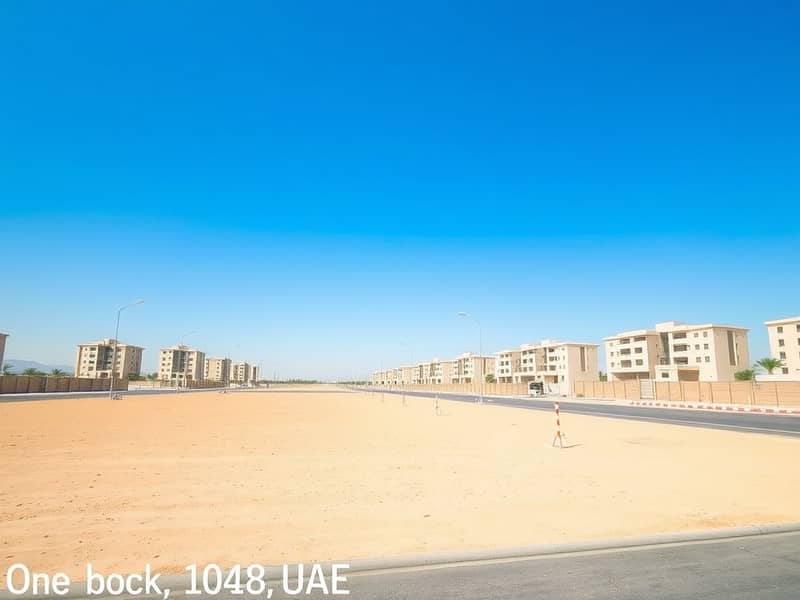 A_large_empty_residential_plot_in_the_UAE_situated_one_block_from_a_road. _The_scene_features_an_expansive_flat_sandy_terrain_without_trees_or_signs_creating_an_open_unobstructed_view. _The_sky_is_bright_blue_typic (1). jpeg A_large_empty_residential_plot_in_the_UAE_situated_one_block_from_a_road. _The_scene_features_an_expansive_flat_sandy_terrain_without_trees_or_signs_creating_an_open_unobstructed_view. _The_sky_is_bright_blue_typic (1). jpeg