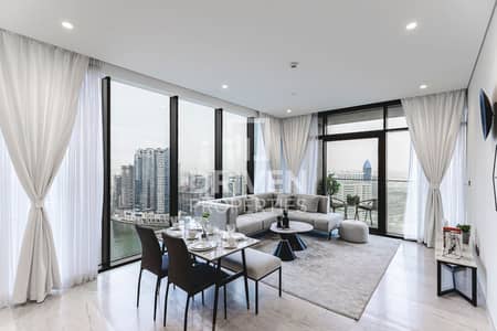 Appartement de 3 chambres à à louer à Business Bay, Dubai - Appartement à Business Bay，Peninsula，Peninsula Five Waterfront Duplexes, 3 chambres, 425000 AED - 14632062