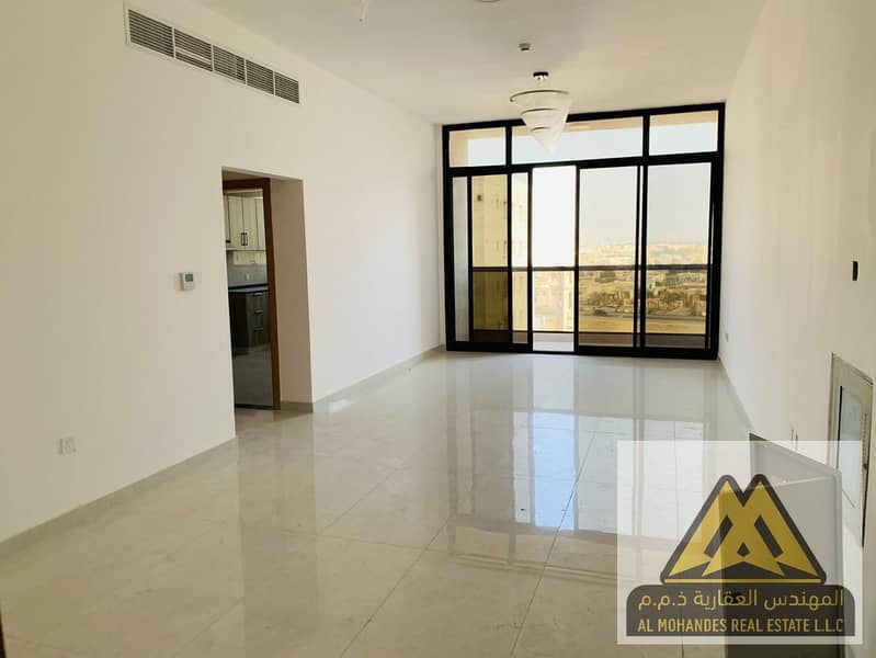 Apartment for rent, first occupancy Two-bedroom apartment with a living room and a maid's room 2 Bathrooms