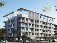 استوديو مفروش | شرفة | إطلالات على المسبح والمجتمع | كوفنتري 66، دبي الجنوب