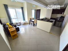 1BED | Furnished | 2 Balconies | Vacant