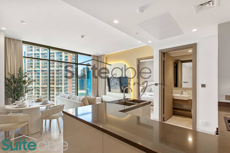 Burj & Lake View | Fully Furnished | Brand New