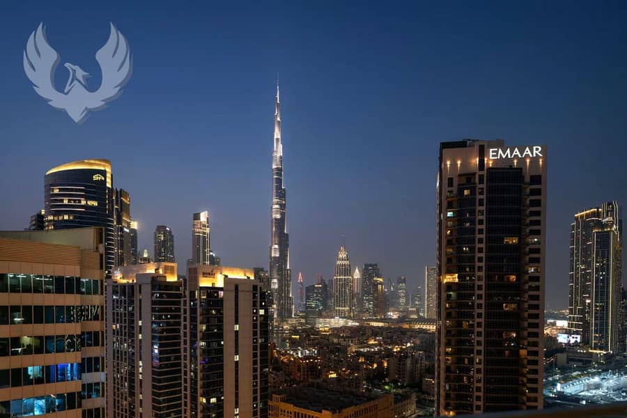 Burj Khalifa View | High Floor | Flexible Cheques