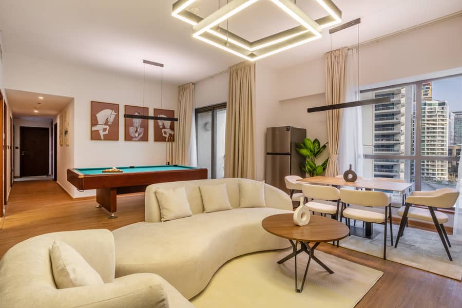 3 bedroom beautiful fully furnished unit