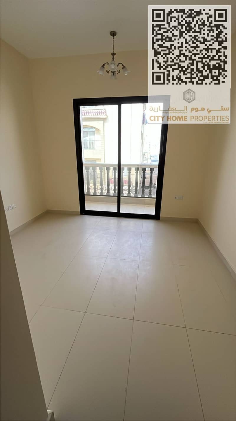 Studio for Rent in Al Aaliya – First Occupancy with Balcony & Central AC