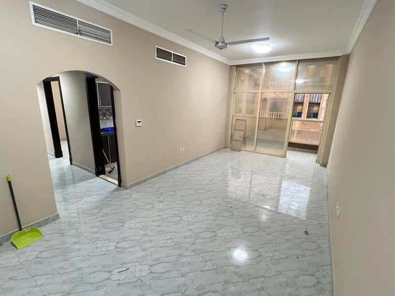 3 bedrooms, a living room, a maid's room, a laundry room, and 3 balconies. 3 master bedrooms.