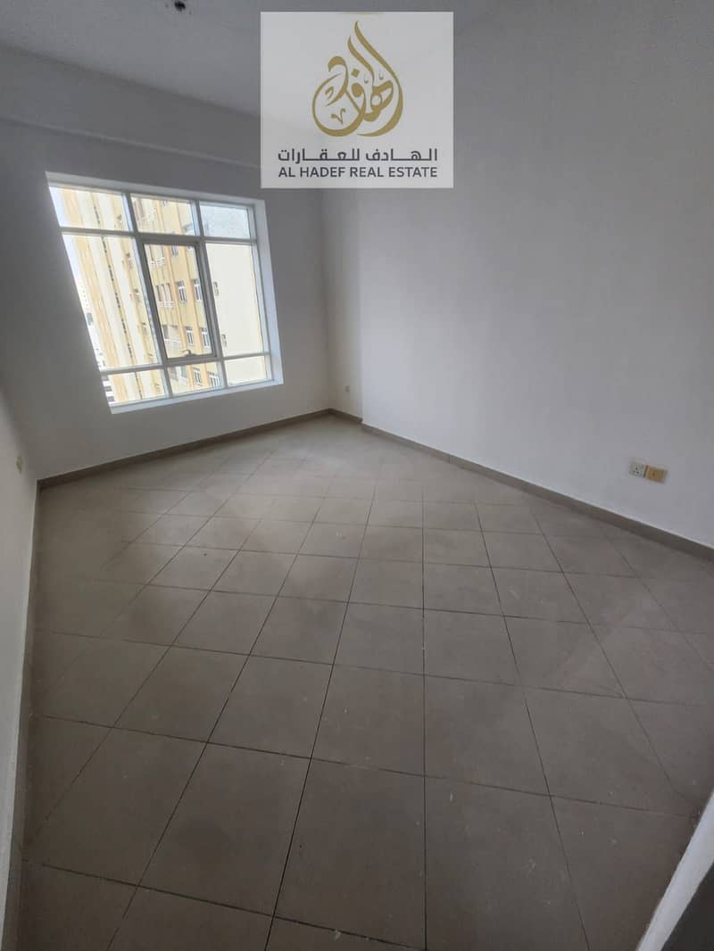 Two master bedroom apartment for rent in Sharjah Al Majaz 1 with balcony storage room spacious layout and prime location near corniche and services