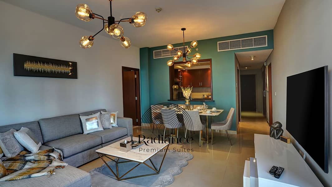 Luxury | Burj Khalifa view | Newly Furnished