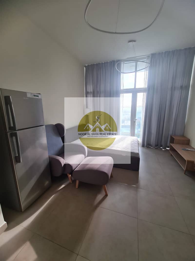 Fully Furnished Studio | Chiller Free | Balcony | 4 Wardrobes