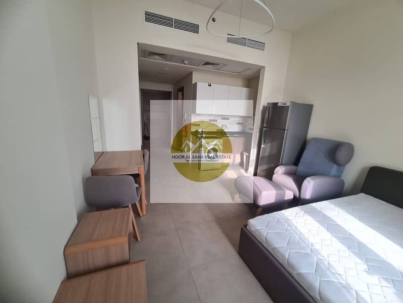 Fully Furnished Studio | Chiller Free | Balcony | 4 Wardrobes