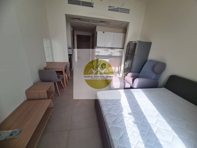 Fully Furnished Studio | Chiller Free | Balcony | 4 Wardrobes