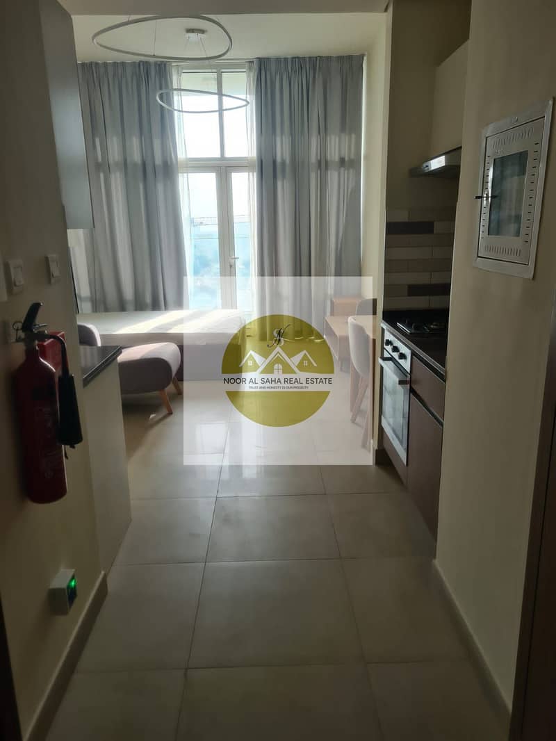 Fully Furnished Studio | Chiller Free | Balcony | 4 Wardrobes