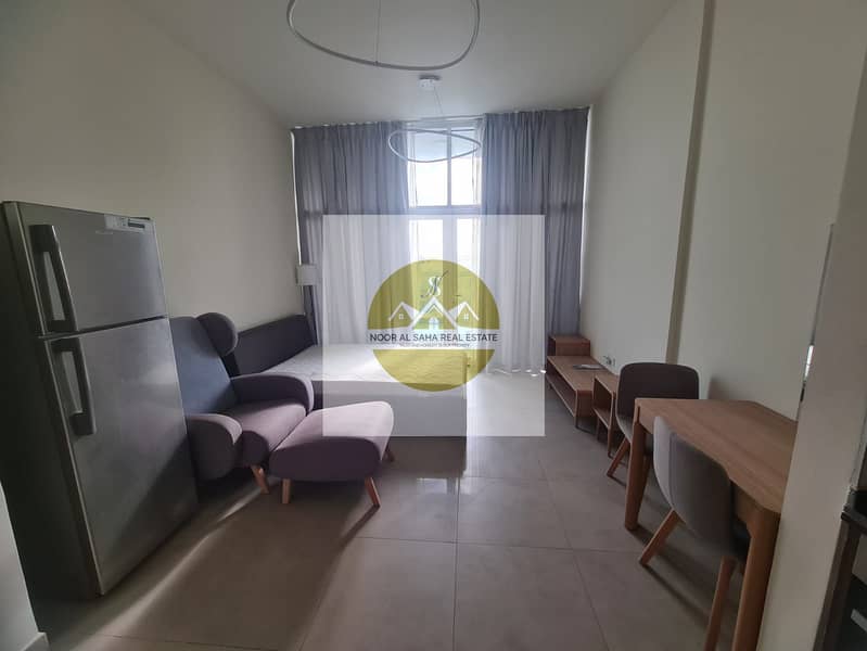Fully Furnished Studio | Chiller Free | Balcony | 4 Wardrobes