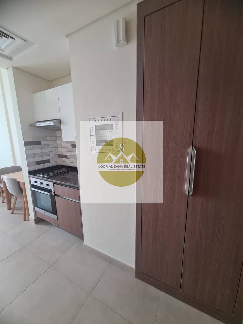 Fully Furnished Studio | Chiller Free | Balcony | 4 Wardrobes - Image 6